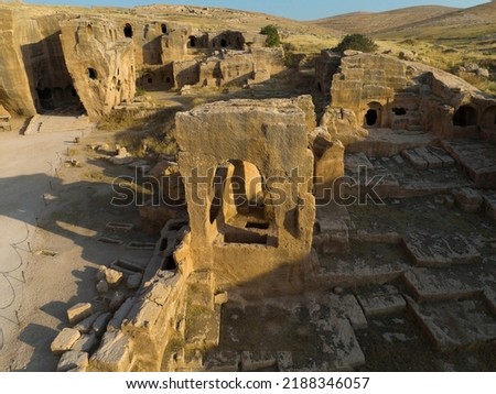 Dara Ancient City Drone Photo, Mardin Turkey