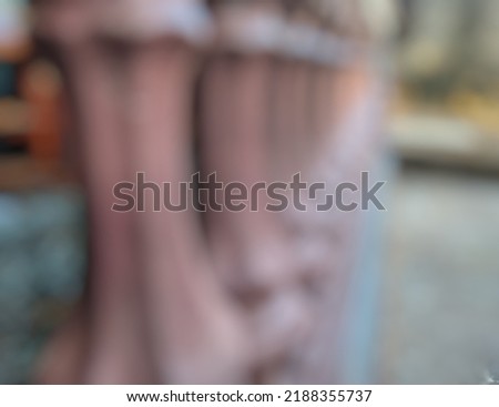 
abstract blur of fence brown background for design