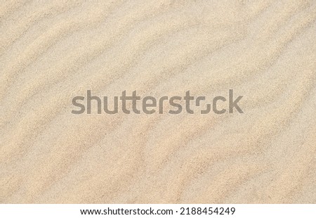 Fine beach sand in the summer sun, pattern, background. High quality photo