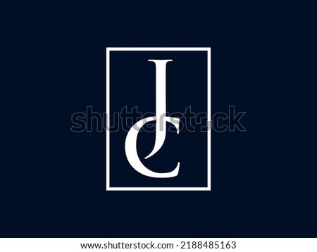 Letter JC Logo Design Vector Template Element