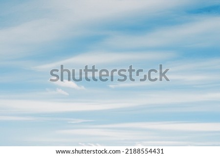 blue sky background, beautiful clouds
