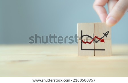 Recovery plan in recession. Strengthen business in economic downturn. Making customers priority, marketing strategies, managing staff, networking, develop innovative practices, seek assistance. Royalty-Free Stock Photo #2188588957