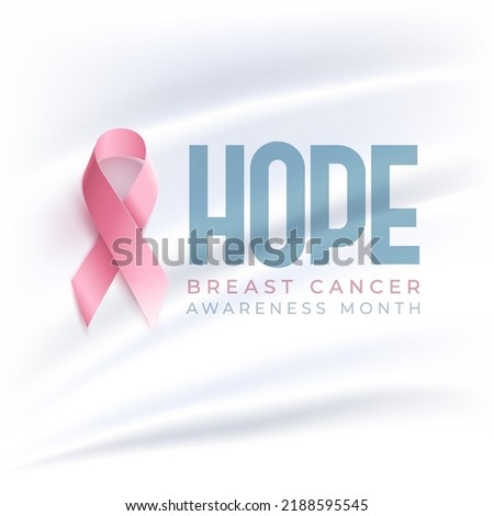Breast Cancer Awareness Month typographic design vector. Every November is celebrated as Breast Cancer Awareness Month.