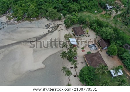 Thailand island Koh Samui drone