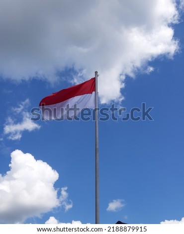 Indonesia's national flag is very beautiful