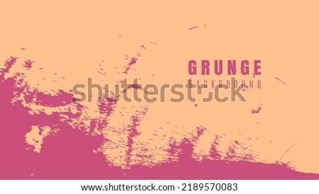 Minimal Abstract Orange And Red Grunge Scratch Background Template 