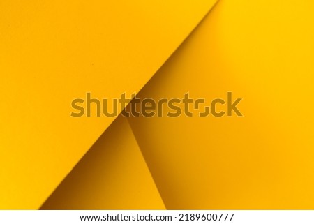 Geometric 3d yellow abstract background, wallpaper with copy space Royalty-Free Stock Photo #2189600777