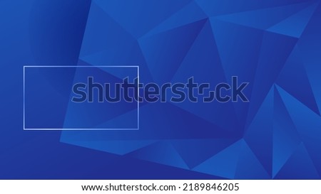 3D abstract background with dynamic geometric shapes. Vector design layout for business presentations, flyers, posters and invitations. Blue carving art with line shapes modern shiny element
