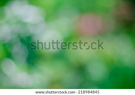 Natural abstract blurred background