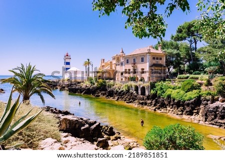 Beautiful views of the city of Cascais, Portugal Royalty-Free Stock Photo #2189851851