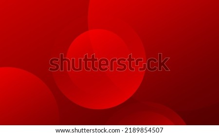 Liquid red color background design. Circle abstract vector banner design. Fluid gradient shapes composition. Futuristic design posters. Vector abstract background
