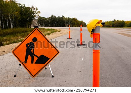 Highway road construction