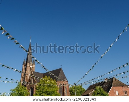 old church in the german muensterland