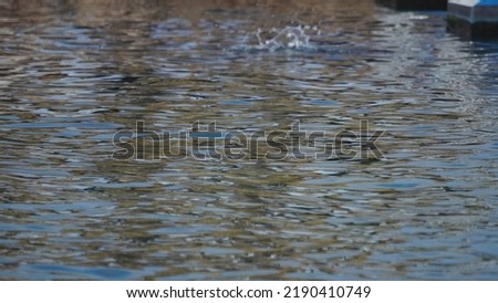 sea ​​water background with reflections