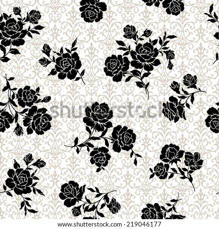 pattern of rose,