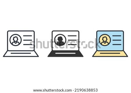 data protection icons  symbol vector elements for infographic web
