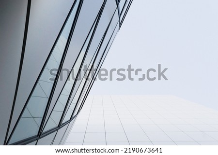 architecture shoot in Leipzig, minimal photography Royalty-Free Stock Photo #2190673641