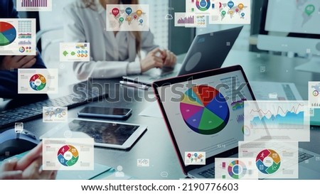 Electronic Document concept. Electronic application. Paperless work. Digital transformation. Royalty-Free Stock Photo #2190776603