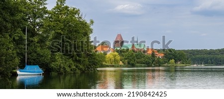 Cityscape Ratzeburg in Schleswig-Holstein in Germany