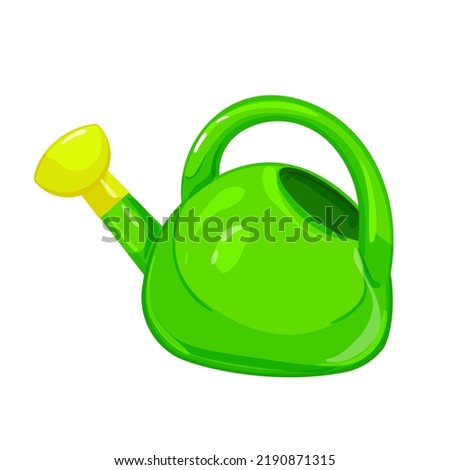 watering can sand toy cartoon. watering can sand toy sign. isolated symbol vector illustration