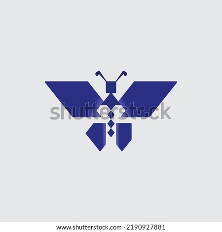 simple shape logo animal symbol