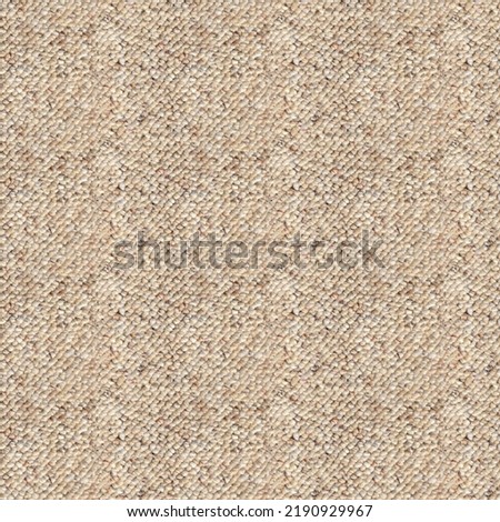 Seamless beige carpet rug texture background from above, carpet material pattern texture flooring
