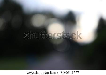 background blur defocused countryside at dusk