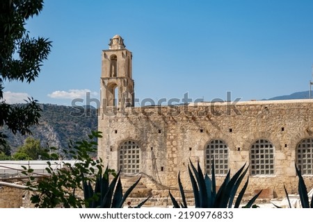 Demre, Antalya Turkey - July 2022: St. Nicholas Church in Demre.  Royalty-Free Stock Photo #2190976833