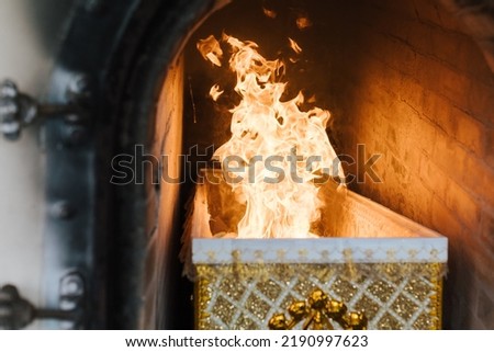 The Buddhist Thai cremation chamber Royalty-Free Stock Photo #2190997623
