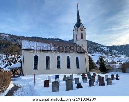 Roman Catholic parish church of Alt St. Johann, Switzerland (Römisch-katholisches Pfarramt - Katholische Kirchgemeinde Alt St. Johann, Schweiz)