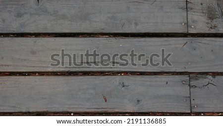 surface, wet terrace, rain wet wooden terrace,watery wooden terrace, terrace after rain, texture for 3d maping. Royalty-Free Stock Photo #2191136885