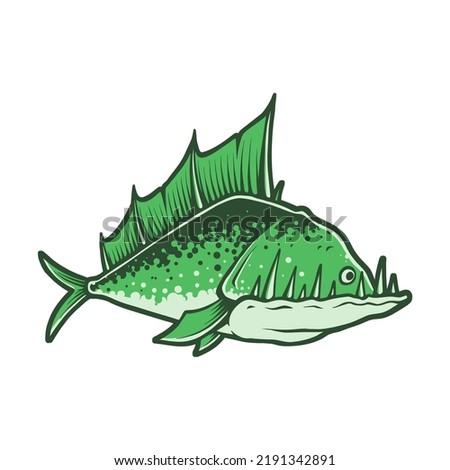 Vector Fish Animation character Inspiration