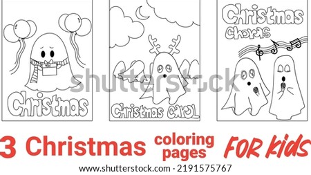 Line art design for kids coloring page. Vector illustration. Isolated on white background. Christmas Ornament Isolated Coloring Page