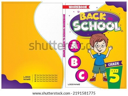 Cover design adapted for educational books.