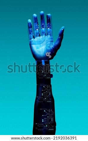 prosthetic Arm in day light