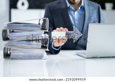 Tax E Invoice Document Software And Digital Transformation Royalty-Free Stock Photo #2192099959
