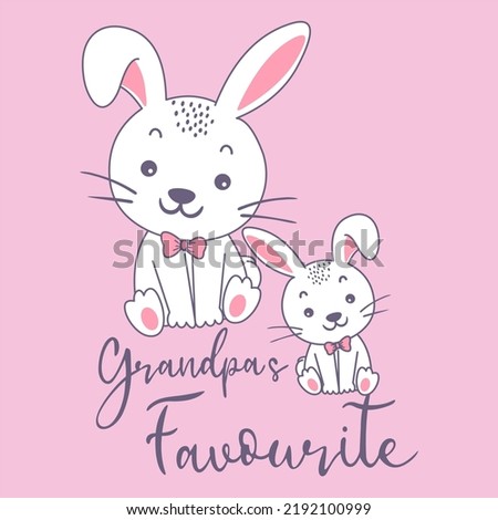 cute rabbit stock vector image