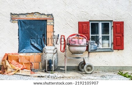 construction site at a house - photo