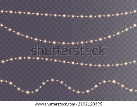 These christmas lights clipart transparent PNG images and vector files (EPS or AI) can be used to meet most of your daily design needs. Lossless data compression is supported for PNG image