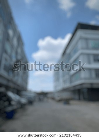 Defocused Abstract Background of building