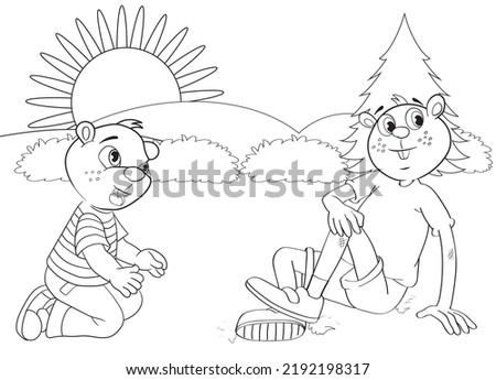 This is a worksheet outline illustration page to color for kids to enhance coloring skills, 
high resolution jpeg image