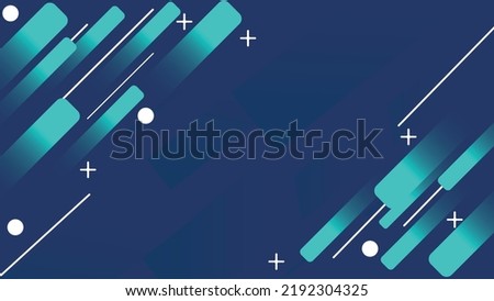Blue Space Abstract Background Vector