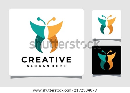 Luxury Butterfly Logo Template Design Inspiration