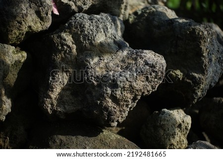 abstract background with round pebble stones. Vacation holiday recreation on beach concept. High quality macro photography