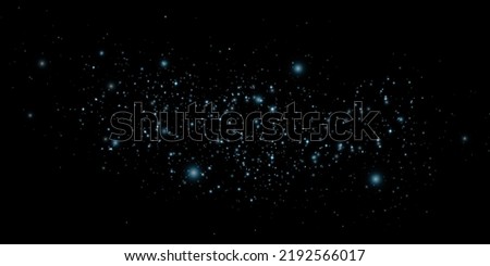 blue dust light png. Bokeh light lights effect background. Christmas glowing dust background Christmas glowing light bokeh confetti and sparkle overlay texture for your design.
 Royalty-Free Stock Photo #2192566017