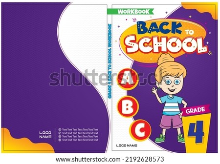 Cover design adapted for educational books.