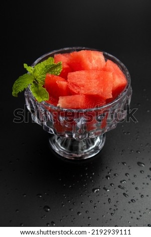Fresh WaterMelon slices. Ideal for cooling your body in the summer