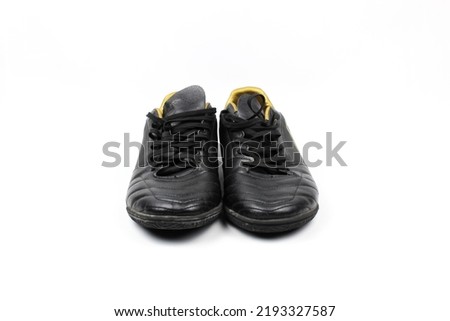 Football boots. Soccer boots. Isolated on white
