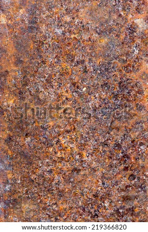 background of rusty metal