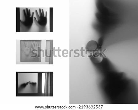 Artistic pictures of bride and groom's hands and wedding ring